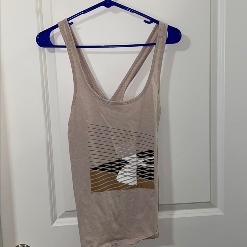 Under Armour - Pink CrossBack Running Tank Top